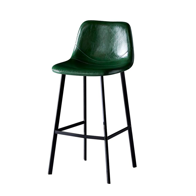 Industrial Style Bar-stool Bucket Seat Metal Legs for Kitchen Bar Clearhalo 'Bar Furniture' 'Bar Stools' 'bar_stools' 'furn' 'furn_bar_stools' 'furniture_bar_stools' 'Kitchen & Dining Furniture' 'kitchen&dining_furn' 'kitchen' 'kitchen_furn' Furniture' 1200x1200_ece4a172-3f07-48b4-b9f0-71c7e86652c5