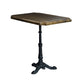 Industrial Kitchen Dining Table Solid Wood Table with Black Metal Pedestal Base Clearhalo ' dining_table' 'Dining Tables & Seating' 'Dining Tables' 'furn' 'furn_dining_table' 'Furniture' 'furniture_dining_table' 'Kitchen & Dining Furniture' 'kitchen&dining_furn' 'kitchen' 'kitchen_dining_table' 1200x1200_ece4d448-e73f-4ab9-a0c1-474fdd8b5445