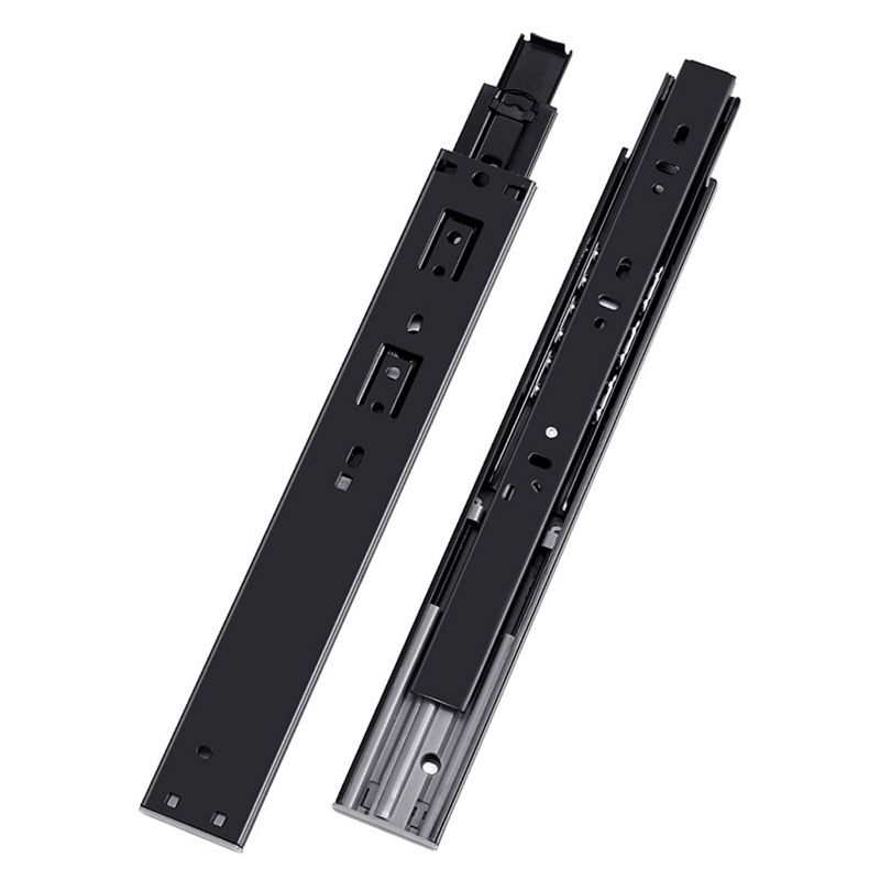 Cassa di stoccaggio orizzontale di pino contemporaneo con cassetti a chiusura morbida per la casa