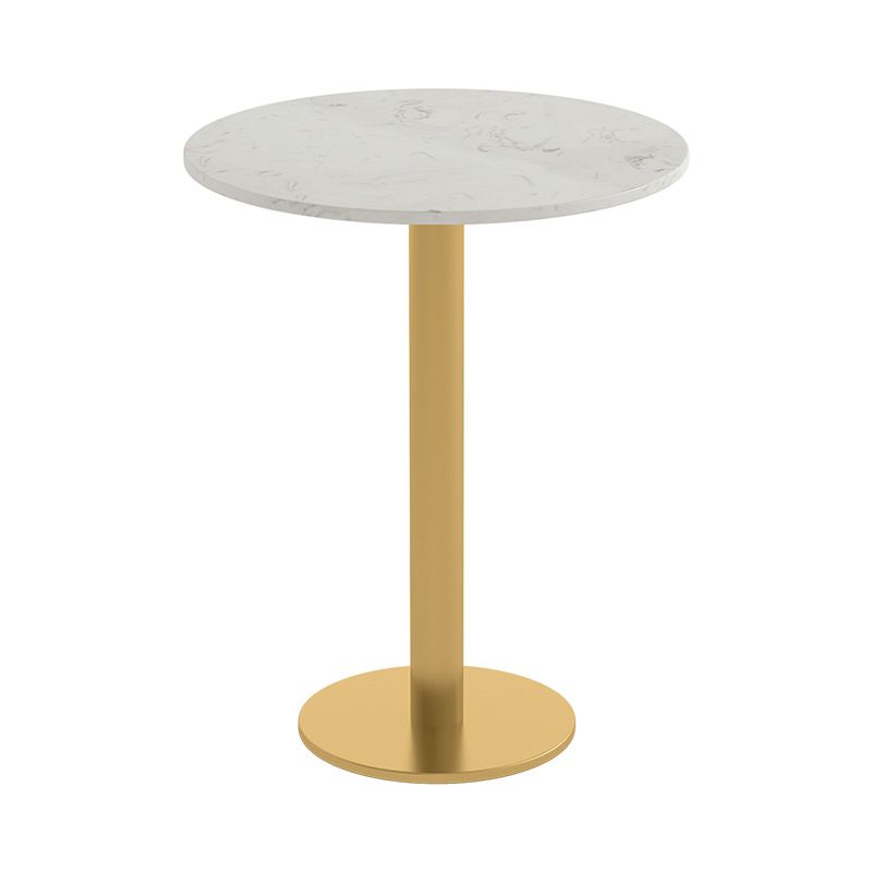 3 Pcs Metal Nordic Dining Room Set with Round Table and Metal Base Dining Set with Slipper Chairs Clearhalo 'Dining Room Sets' 'Dining Tables & Seating' 'dining_room_set' 'furn' 'furn_dining_room_set' 'Furniture' 'furniture_dining_room_set' 'Kitchen & Dining Furniture' 'kitchen&dining_furn' 'kitchen' 1200x1200_ece6afba-29e4-4625-ae82-6ec651272327