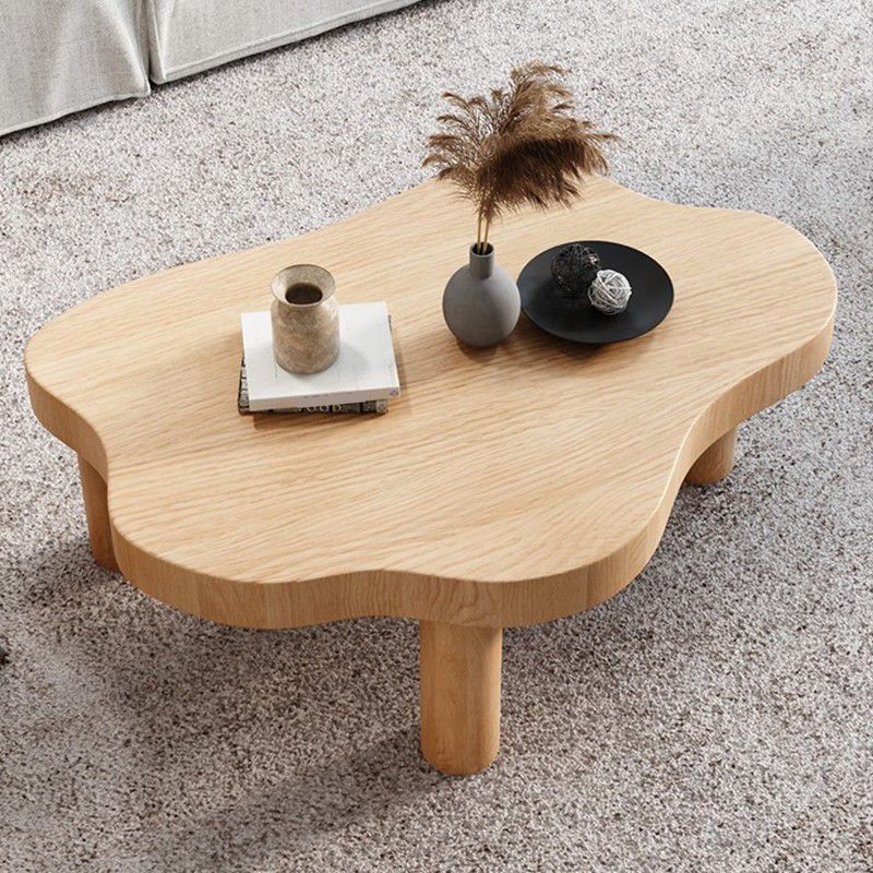 Tavolino da caffè geometrico a 3 gambe Tavolino da cocktail singolo scandinavo