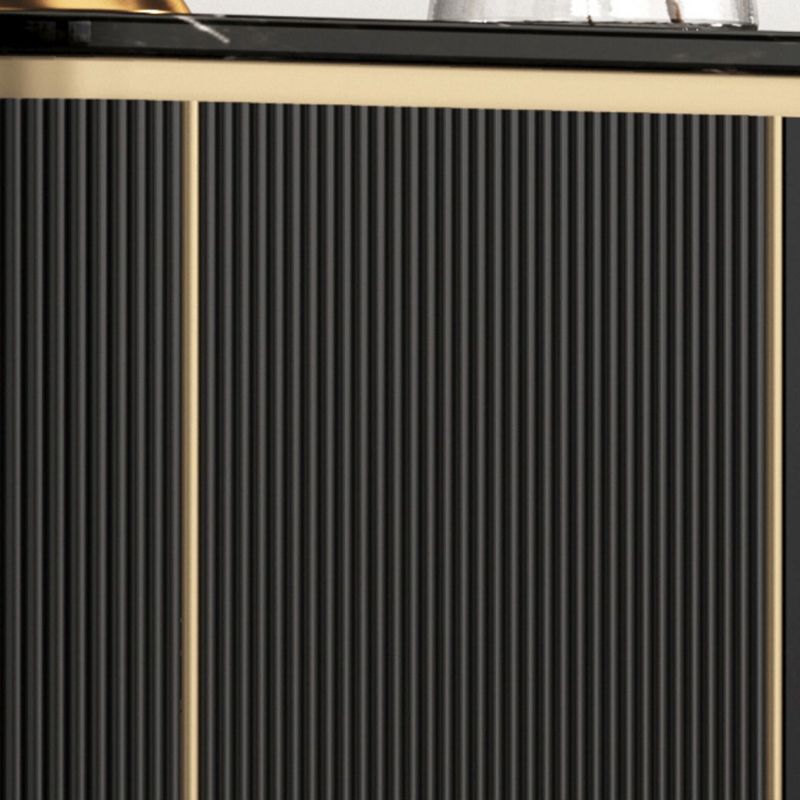 Glam -sideboardkast marmeren sideboard tafel met benen voor keuken