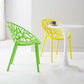 Scandinavian Plastic Dining Chair Cross Back Side Chair with 4 Legs for Home Use Clearhalo ' kitchen&dining_furn' 'Dining Chairs' 'Dining Tables & Seating' 'dining_chair' 'furn' 'furn_dining_chair' 'Furniture' 'furniture_dining_chair' 'Kitchen & Dining Furniture' 'kitchen' 1200x1200_ecf48b86-4d50-468a-aa26-38af54644740
