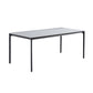 Rectangle Industrial Dining Table Sintered Stone Fixed Table with 4 Legs Clearhalo ' dining_table' 'Dining Tables & Seating' 'Dining Tables' 'furn' 'furn_dining_table' 'Furniture' 'furniture_dining_table' 'Kitchen & Dining Furniture' 'kitchen&dining_furn' 'kitchen' 'kitchen_dining_table' 1200x1200_ecf4a4e5-23a9-4296-966f-58808435ed44