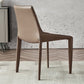 Faux Leather Armless Dining Chairs Upholstered Dining Chairs