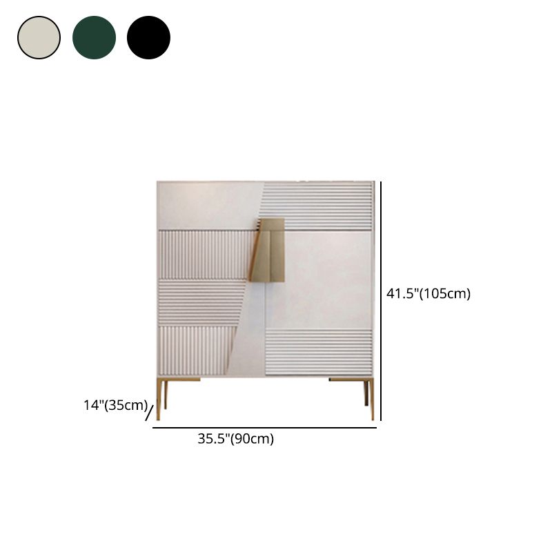 41.34"H Sideboard Glam Style Dining Server for Kitchen and Living Room Clearhalo 'buffet_sideboard' 'Buffets & Sideboards' 'furn' 'furn_buffet_sideboard' 'Furniture' 'Kitchen & Dining Furniture' 1200x1200_ecf97729-1e89-4adf-9ac3-8ea1a3530fe3