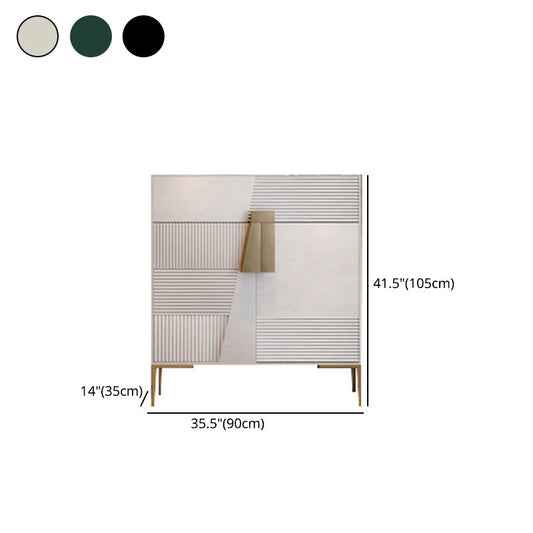 41.34"H Sideboard Glam Style Dining Server for Kitchen and Living Room Clearhalo 'buffet_sideboard' 'Buffets & Sideboards' 'furn' 'furn_buffet_sideboard' 'Furniture' 'Kitchen & Dining Furniture' 1200x1200_ecf97729-1e89-4adf-9ac3-8ea1a3530fe3