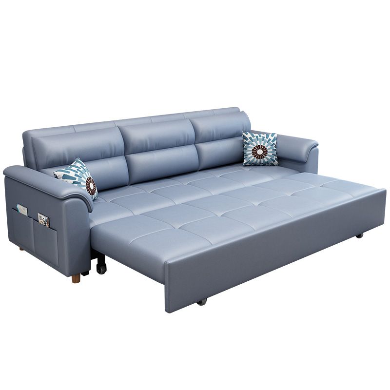 Mélange de coton et faux biscuit en cuir