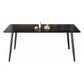 Contemporary Rectangle Dining Table Sintered Stone Table with 4 Legs for Home Kitchen Dinner Clearhalo ' dining_table' 'Dining Tables & Seating' 'Dining Tables' 'furn' 'furn_dining_table' 'Furniture' 'furniture_dining_table' 'Kitchen & Dining Furniture' 'kitchen&dining_furn' 'kitchen' 'kitchen_dining_table' 1200x1200_ecfb7118-ed68-4add-9a3e-fd4bcd386e52