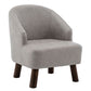 Faux Leather Chair Barrel Chair Solid Wood Frame Chair for Living Room Clearhalo 'Accent Chairs' 'accent_chairs' 'Chairs & Seating' 'furn' 'furn_accent_chairs' 'Furniture' 'furniture_accent_chairs' 'Living Room Furniture' 1200x1200_ecfeae5c-707f-4d89-b860-371e3ff14865
