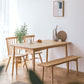 Rectangle Wooden Dining Table in Nature Modern Ash Wood Table with 4 Legs Clearhalo ' dining_table' 'Dining Tables & Seating' 'Dining Tables' 'furn' 'furn_dining_table' 'Furniture' 'furniture_dining_table' 'Kitchen & Dining Furniture' 'kitchen&dining_furn' 'kitchen' 'kitchen_dining_table' 1200x1200_ecfec016-fd2d-4452-9bef-77e042cb4bc1