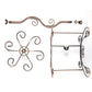 Glam Tabletop Wine Holder Rack Metal Wine Rack Kit voor woonkamer