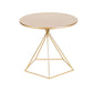 Metal Round Coffee Table Dia 21.65" inch Frame Cocktail Table Clearhalo 'Coffee & Accent Tables' 'Coffee Tables' 'coffee_tables' 'furn' 'furn_coffee_tables' 'Furniture' 'Living Room Furniture' 1200x1200_ed01d4df-0fdc-4681-acb4-056433d63835