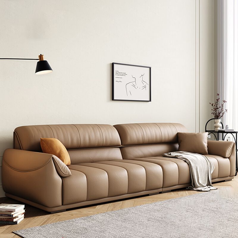 Contemporary Sectional with Pillow Top Arm Living Room Sectional sofa Clearhalo 'furn' 'furn_sectionals' 'Furniture' 'Living Room Furniture' 'Sectionals' 1200x1200_ed07eb84-c990-47a5-8b03-e3ad70894493