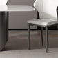 Industrial Sintered Stone Top Table Rectangle Table with Double Pedestal Clearhalo 'Dining Tables & Seating' 'Dining Tables' 'dining_table' 'furn' 'furn_dining_table' 'Furniture' 'Kitchen & Dining Furniture' 1200x1200_ed0a5347-006f-4c01-babe-cfc7a630dd4b