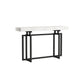 Tavola della console divano alta 31,5 "con console top in marmo per Hall