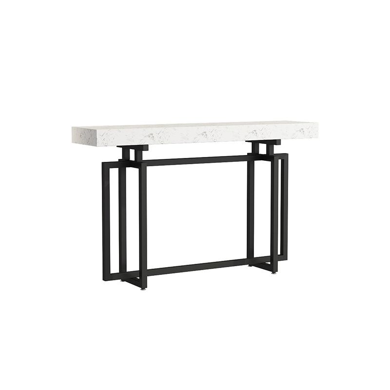 Tavola della console divano alta 31,5 "con console top in marmo per Hall