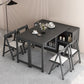 3/5/7 Pieces Modern Wood Multi Purpose Dining Set for Home Use