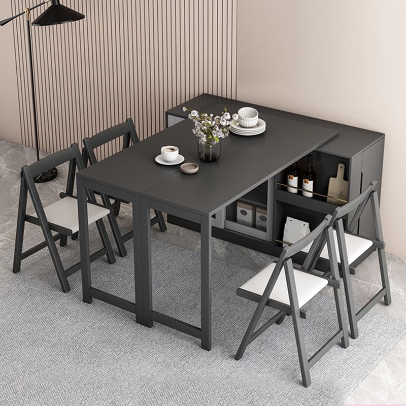3/5/7 Pieces Modern Wood Multi Purpose Dining Set for Home Use