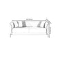 Contemporary Tuxedo Arm Sofa Tight Back Loveseat for Living Room Clearhalo 'furn' 'furn_sofas' 'Furniture' 'furniture_sofas' 'Living Room Furniture' 'Sofa' 'sofas' 1200x1200_ed10b31d-e44a-4bb2-9ce3-856be757489c