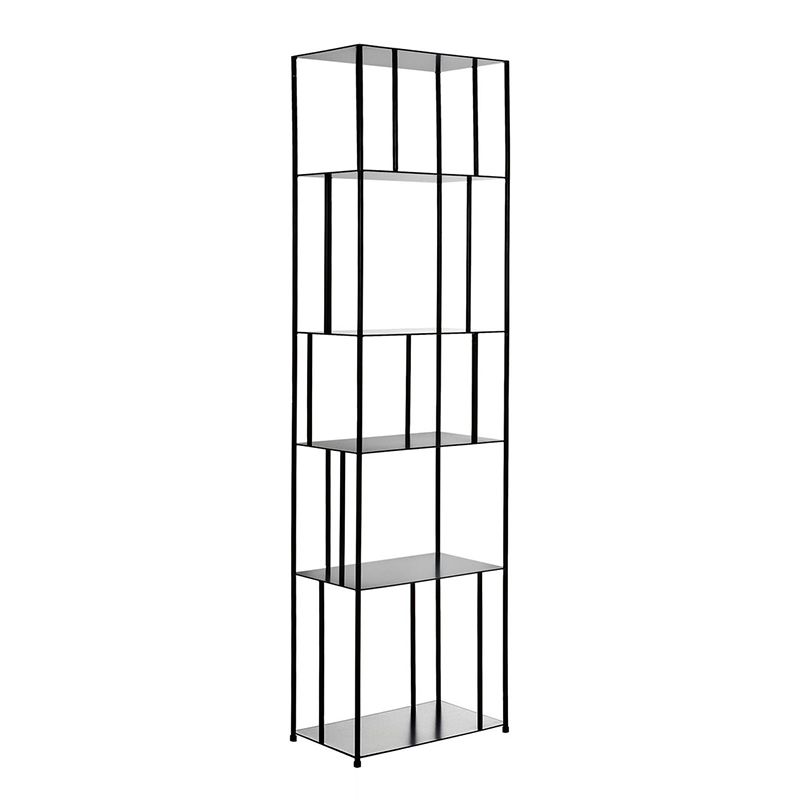 Modern Open Bookcase with Metal Rectangular Shelves for Office Clearhalo 'Bookcases' 'furn' 'furn_bookcases' 'Furniture' 'furniture_bookcases' 'kitchen' 'kitchen_bookcases' 'Living Room Furniture' 'Office Furniture' 1200x1200_ed1139c8-ecbe-415f-a8d5-869754f9d6bb