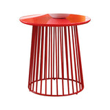 Metal Round Frame Side Table Contemporary Simple Dia 19.7" End Table Clearhalo 'Coffee & Accent Tables' 'End & Side Tables' 'end_side_tables' 'furn' 'furn_end_side_tables' 'Furniture' 'Living Room Furniture' 1200x1200_ed16e138-bac1-43ec-850c-feb5d7602432