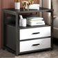 Modern Drawer Storage Nightstand 20 Inch H Imitation Wood Shelf Included Night Table Clearhalo 'Bedroom Furniture' 'furn' 'furn_night_stand' 'Furniture' 'night_stand' 'Nightstands' 1200x1200_ed1873c1-e411-4c06-865d-09c530a21961