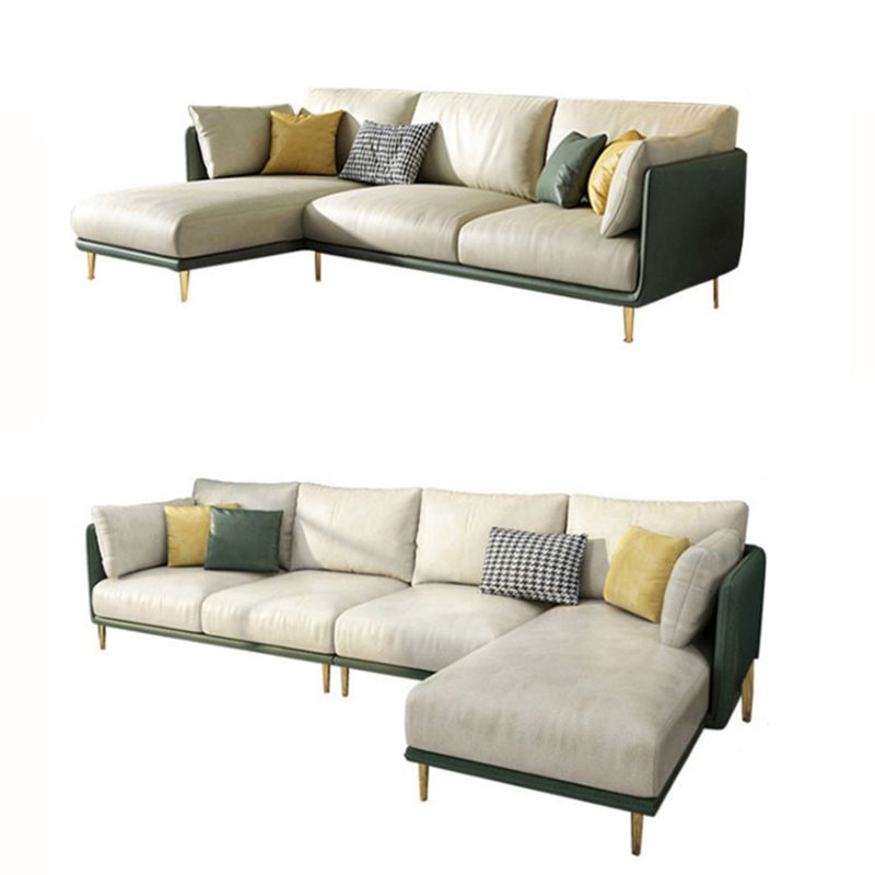 Nordic carré bras faux cuir oreillers de salon canapé chaise