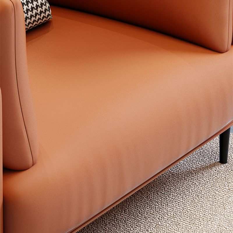 39.37 "L x 33,46" W x 33,46 "H Coussin contemporain Back Pillow Top Arms Chaise