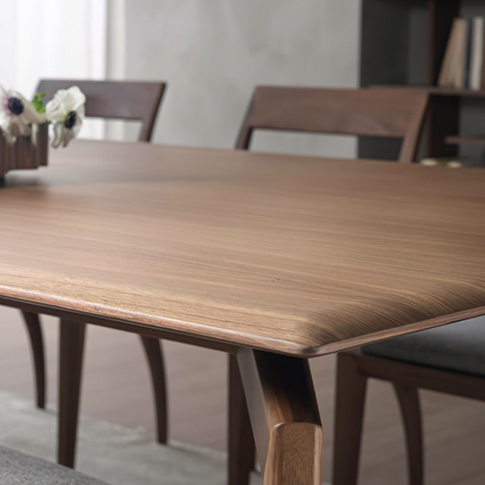 Matte Finish Rectangle Dining Table Modern Wooden Dinette Table Clearhalo 'Dining Tables & Seating' 'Dining Tables' 'dining_table' 'furn' 'furn_dining_table' 'Furniture' 'Kitchen & Dining Furniture' 1200x1200_ed241ebb-8f27-4923-99ad-43c4d9385717