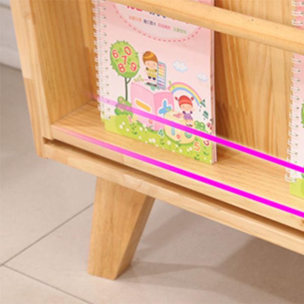 Wooden Standard Bookcase Natural Modern Closed Back Bookshelf with Doors Clearhalo 'Bookcases' 'furn' 'furn_bookcases' 'Furniture' 'Office Furniture' 1200x1200_ed24f27f-0ece-49e1-b938-029282b8bdc4