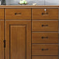 Solid Wood 1/2 - Door Accent Cabinet Mid Century 15.7" D Storage Cabinet with Drawers Clearhalo 'Cabinets & Chests' 'cabinets_chests' 'furn' 'furn_cabinets_chests' 'Furniture' 'Living Room Furniture' 1200x1200_ed250389-25e3-445b-a8ae-9576e8a1adcc