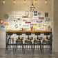 Industrial 1/2/6/11 Pieces Solid Wood Bar Table Set Rectangular Counter Set for Home Use Clearhalo 'Bar Furniture' 'furn' 'furn_home_bar_bar_sets' 'Furniture' 'Home Bars & Bar Sets' 'home_bar_bar_sets' 'Kitchen & Dining Furniture' 1200x1200_ed25dc61-d5de-498c-af2d-e057612a8f1a