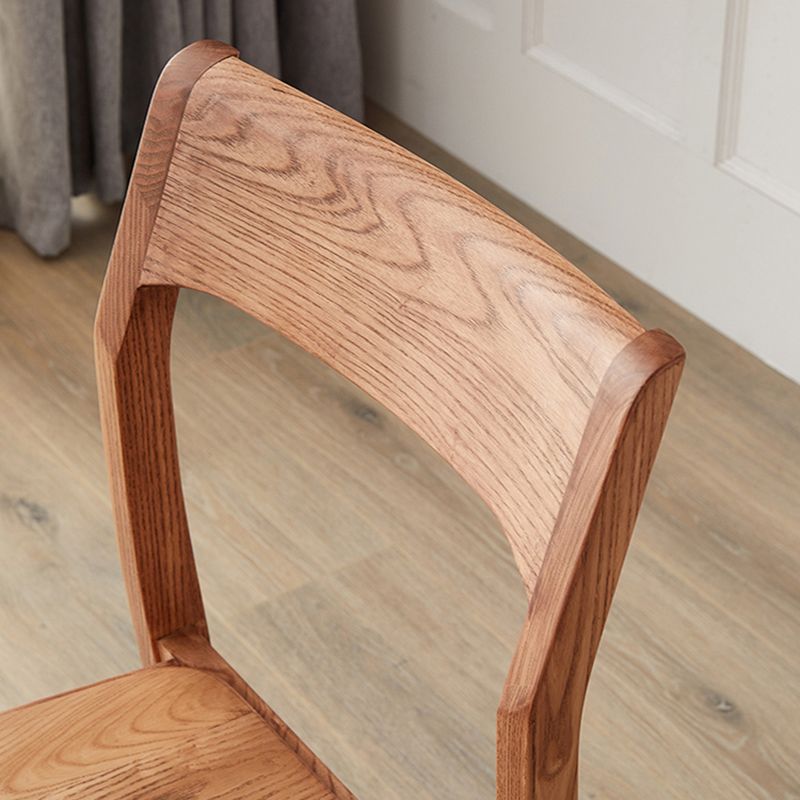 Contemporary Wood Dining Room Chairs Armless Open Back Dining Side Chair Clearhalo 'Dining Chairs' 'Dining Tables & Seating' 'dining_chair' 'furn' 'furn_dining_chair' 'Furniture' 'Kitchen & Dining Furniture' 1200x1200_ed27254b-fff9-4a4d-8d9d-a4a22d5cc6d8