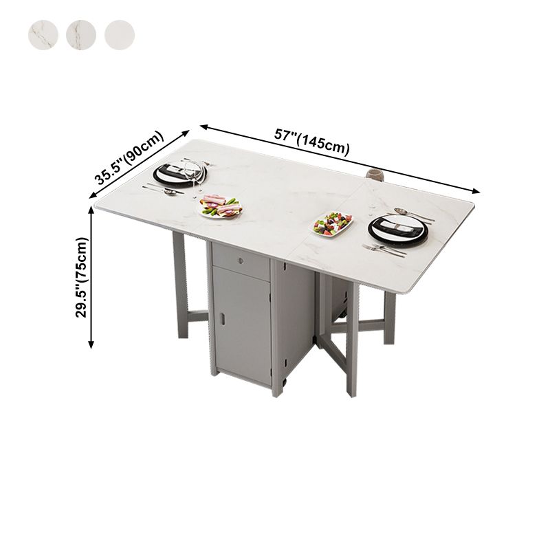 Contemporary Kitchen Standard Dining Table Folding Dining Table (only table) Clearhalo ' dining_table' 'Dining Tables & Seating' 'Dining Tables' 'Furniture' 'furniture_dining_table' 'Kitchen & Dining Furniture' 'kitchen&dining_furn' 'kitchen' 'kitchen_dining_table' 1200x1200_ed287192-6dfe-4301-bf07-2a17dc5876b9