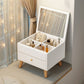 Scandinavian 1-Drawer Wooden Flip-top Dressing Vanity Make-up Table