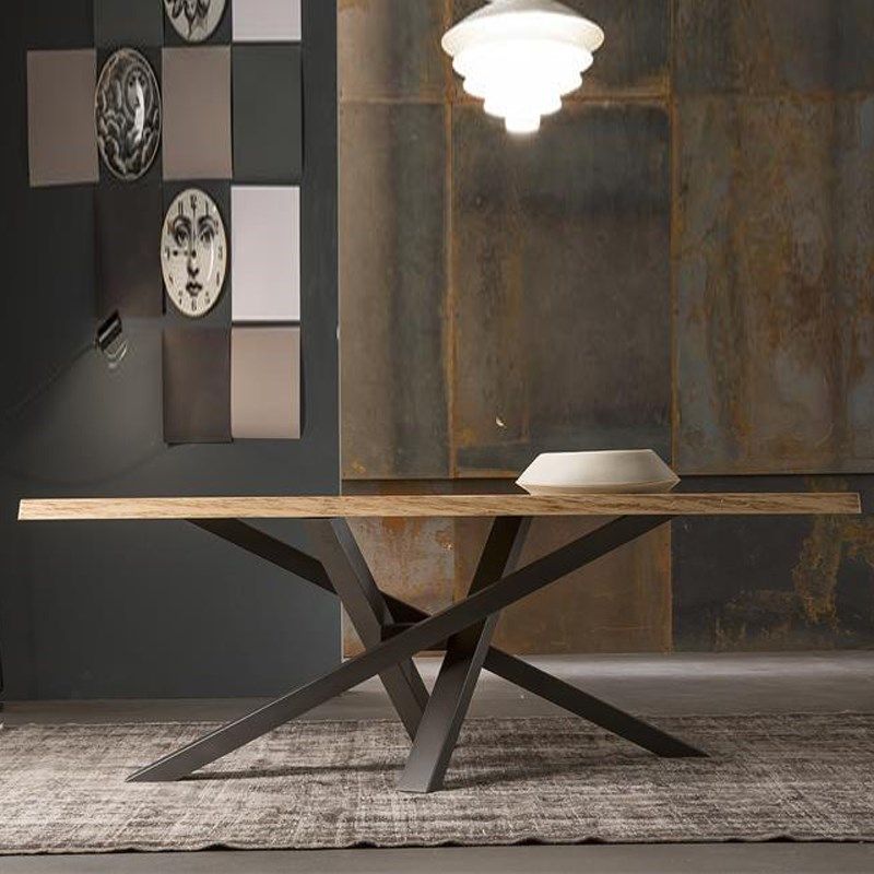 Solid Wood Dining Table Luxury Wood Color Dining Room Table for Kitchen Clearhalo 'Dining Tables & Seating' 'Dining Tables' 'dining_table' 'furn' 'furn_dining_table' 'Furniture' 'Kitchen & Dining Furniture' 1200x1200_ed2c0d77-d3e8-4f53-adf0-b4989097903a