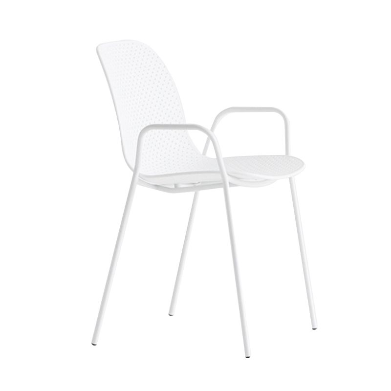 Industrial Style Metal Chair Dining Armless Chairs for Kitchen Clearhalo 'Dining Chairs' 'Dining Tables & Seating' 'dining_chair' 'furn' 'furn_dining_chair' 'Furniture' 'furniture_dining_chair' 'Kitchen & Dining Furniture' 1200x1200_ed2f4ccb-cef6-4f06-bcb6-00a06d7e5124