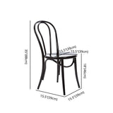 Contemporary Style Metal Dining Room Chairs Windsor Back Armless Chair for Kitchen Clearhalo ' kitchen&dining_furn' 'Dining Chairs' 'Dining Tables & Seating' 'dining_chair' 'furn' 'furn_dining_chair' 'Furniture' 'furniture_dining_chair' 'Kitchen & Dining Furniture' 'kitchen' 1200x1200_ed3058c1-8a31-43d4-ace5-3af3a049e92e
