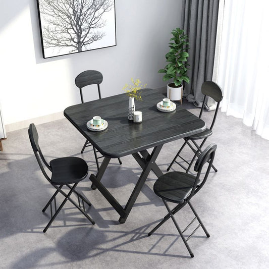 Modern Wooden Dining Room Set with Square Table Kitchen Dining Table Furniture Clearhalo 'Dining Room Sets' 'Dining Tables & Seating' 'dining_room_set' 'furn' 'furn_dining_room_set' 'Furniture' 'furniture_dining_room_set' 'Kitchen & Dining Furniture' 'kitchen&dining_furn' 'kitchen' 1200x1200_ed33ebc1-e8de-499a-8232-eb4d9e49b148