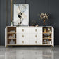Glam Bedroom Stone Storage Chest Horizontal Chest in White with Drawers Clearhalo 'Bedroom Furniture' 'Dressers & Chests' 'dressers_chests' 'furn' 'furn_dressers_chests' 'Furniture' 1200x1200_ed3630c7-05ff-480b-b39e-7c4f687baf69