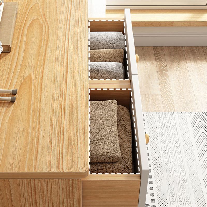 14.96" Wide Modern Wood Accent Chest with Drawer Rectangle Accent Cabinet