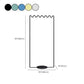 Contemporary Metal Coat Rack Designer Solid Color Coat Hanger