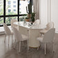 Sintered Stone Dining Table Traditional Luxury Double Pedestal Table Clearhalo 'Dining Tables & Seating' 'Dining Tables' 'dining_table' 'furn' 'furn_dining_table' 'Furniture' 'furniture_dining_table' 'Kitchen & Dining Furniture' 'kitchen' 'kitchen_dining_table' 1200x1200_ed39852a-5977-42c2-9a9e-e8289c9b7520