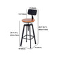 Industrial 1/2/3 Pieces Solid Wood Bar Table Set Round Bistro Set Clearhalo 'Bar Furniture' 'furn' 'furn_home_bar_bar_sets' 'Furniture' 'Home Bars & Bar Sets' 'home_bar_bar_sets' 'Kitchen & Dining Furniture' 1200x1200_ed39a3b6-6f7a-4948-b9cd-bd890c2ed77c