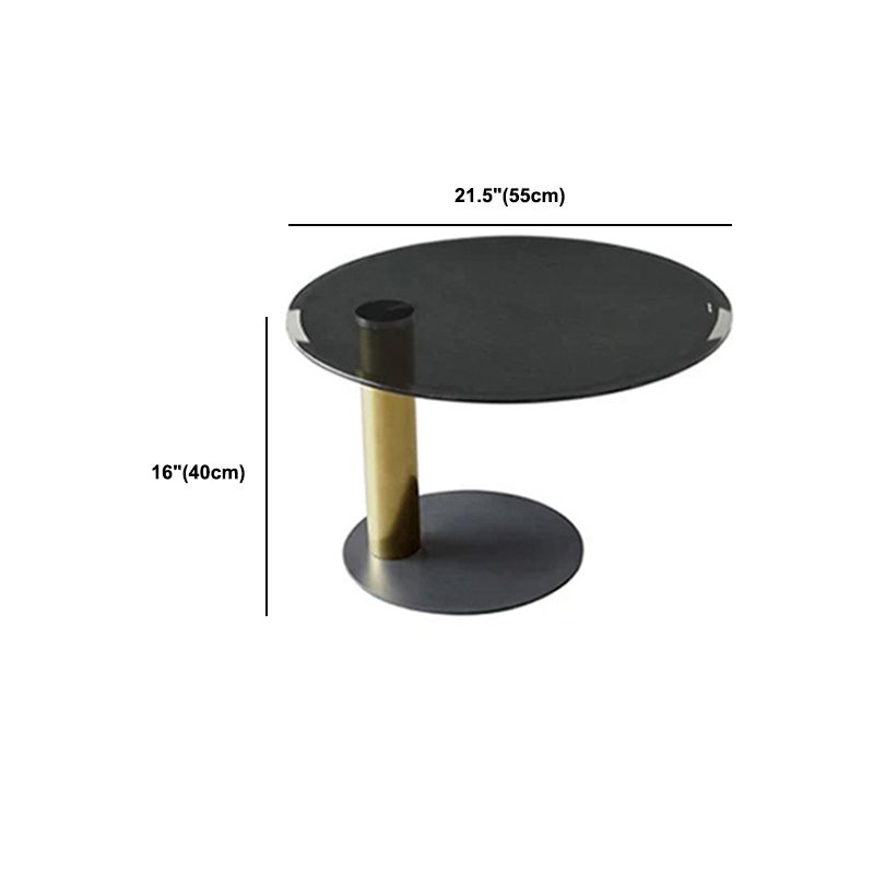 Modern Style Round Wood Table with Abstract Base Coffee Table Clearhalo 'Coffee & Accent Tables' 'Coffee Tables' 'coffee_tables' 'furn' 'furn_coffee_tables' 'Furniture' 'Living Room Furniture' 1200x1200_ed3b5c7f-6f02-453f-a92a-df29173497f1