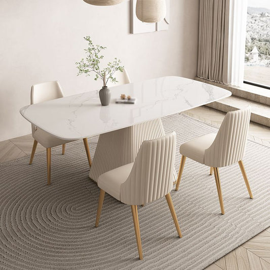 Contemporary 1/4/5/6/7 Pieces Dining Set Dining Room Table Set for Home Clearhalo 'Dining Room Sets' 'Dining Tables & Seating' 'dining_room_set' 'furn' 'furn_dining_room_set' 'Furniture' 'furniture_dining_room_set' 'Kitchen & Dining Furniture' 'kitchen&dining_furn' 'kitchen' 1200x1200_ed3caccd-c398-4624-9444-320a1482d412