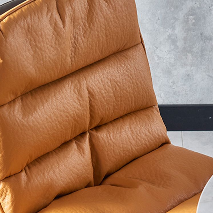 Modern Design Leather Dining Side Chair Upholstered Solid Back Armless Chairs Clearhalo ' kitchen&dining_furn' 'Dining Chairs' 'Dining Tables & Seating' 'dining_chair' 'furn' 'furn_dining_chair' 'Furniture' 'furniture_dining_chair' 'Kitchen & Dining Furniture' 'kitchen' 1200x1200_ed41ca4c-796a-430c-9003-57ba3ca63763