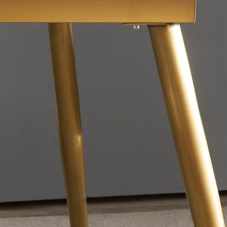 Modern Style Sintered Stone Dining Table with White Rectangle Shape Table for Home Use Clearhalo 'Dining Room Sets' 'Dining Tables & Seating' 'dining_room_set' 'furn' 'furn_dining_room_set' 'Furniture' 'furniture_dining_room_set' 'Kitchen & Dining Furniture' 'kitchen&dining_furn' 'kitchen' 1200x1200_ed422dcc-dbbd-4e2a-92ed-e848e1f573cd