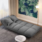 Contemporary Tight Back Convertible Sleeper Sofa 19.69"High Fabric Armless Sofa Clearhalo 'furn' 'furn_sofas' 'Furniture' 'furniture_sofas' 'kitchen' 'kitchen_sofas' 'Living Room Furniture' 'Sofa' 'sofas' 1200x1200_ed42f474-dbcb-4a8b-b0f8-dc1f5133410a